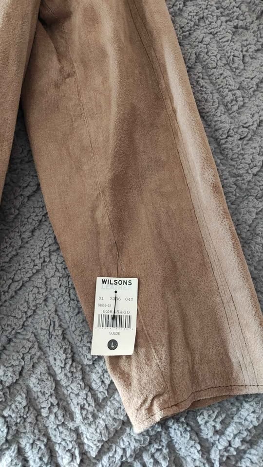 Wilson's Leather Suede Jacket - Size L - photo 2