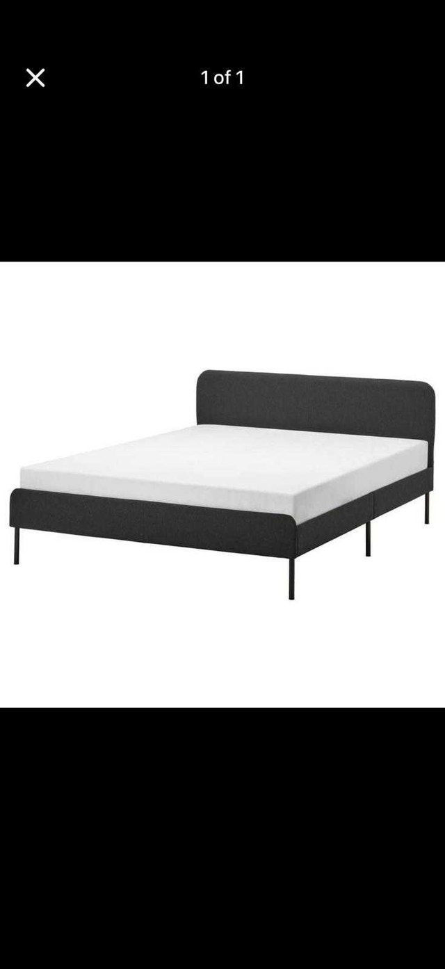 Ikea Queen Size Bed Frame – Great Condition – Sturdy & Stylish