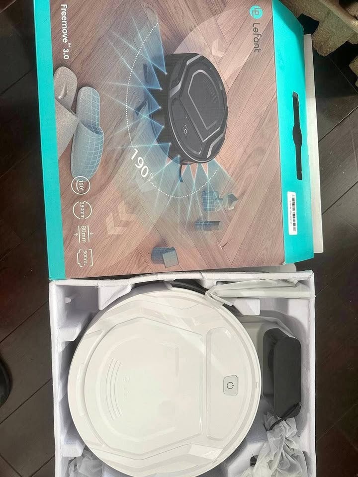 OPEN BOX Lefant Robot Vacuum Cleaner – Slim Automatic Floor Clea