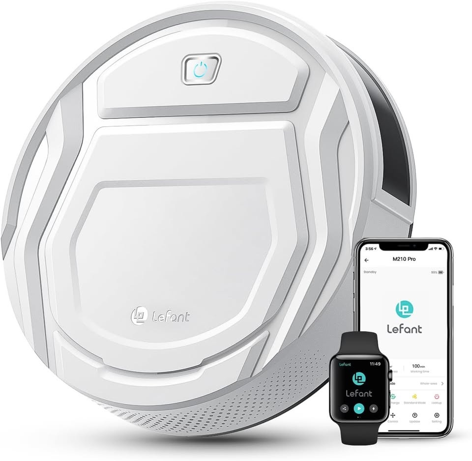 OPEN BOX Lefant Robot Vacuum Cleaner – Slim Automatic Floor Clea - photo 3