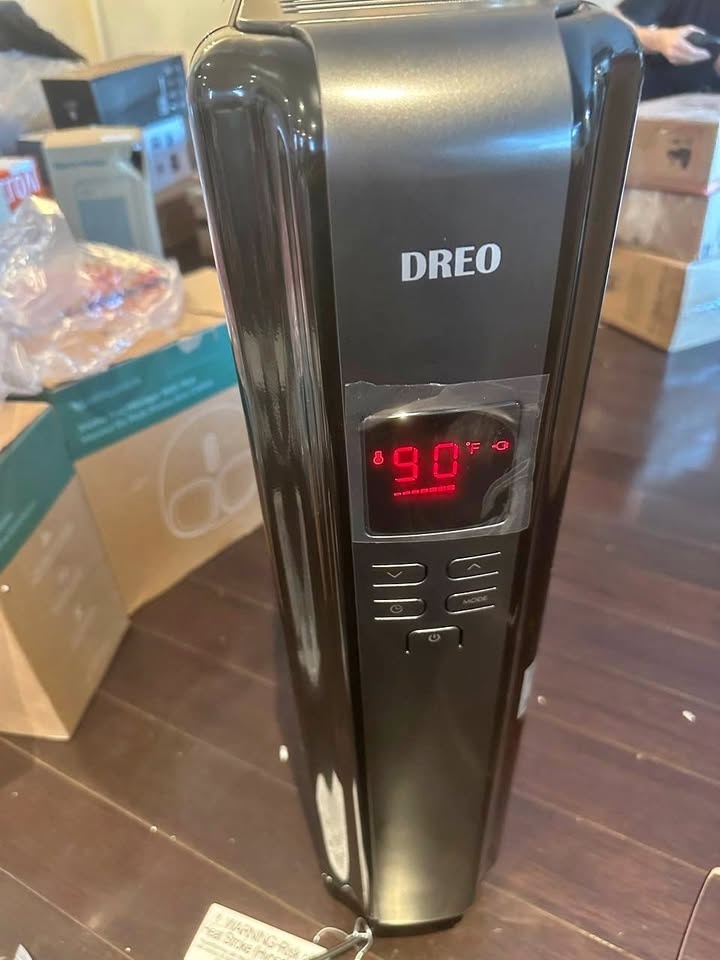 BEW DREO Space Heater – Digital Ceramic Heater with Thermostat