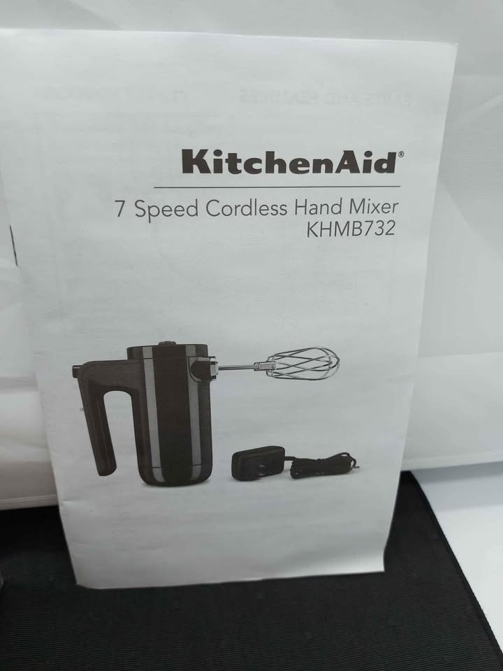 Kitchenaid Cordless Mixer KHMB732 - photo 3