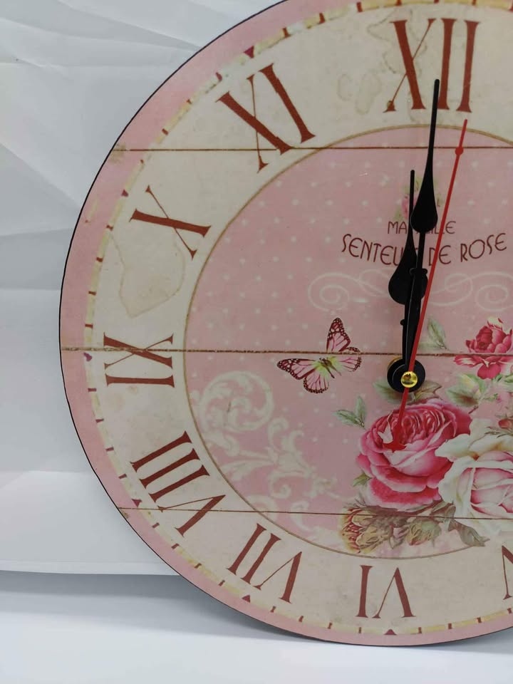 Rose Pink Wall Clock - photo 2