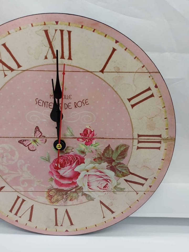 Rose Pink Wall Clock - photo 3