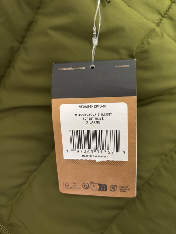 The North Face Men’s Aconcagua 3 Jacket - New Mens XL - photo 4