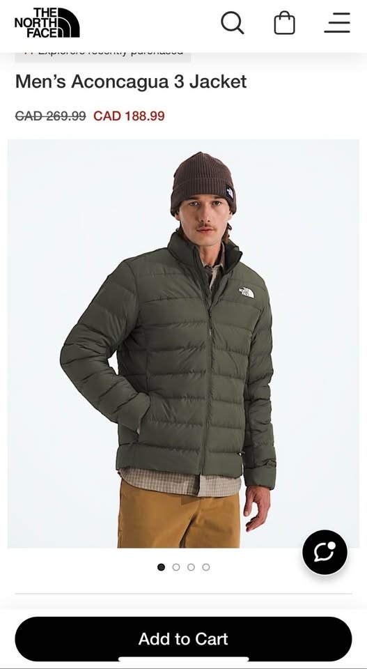 The North Face Men’s Aconcagua 3 Jacket - New Mens XL - photo 5