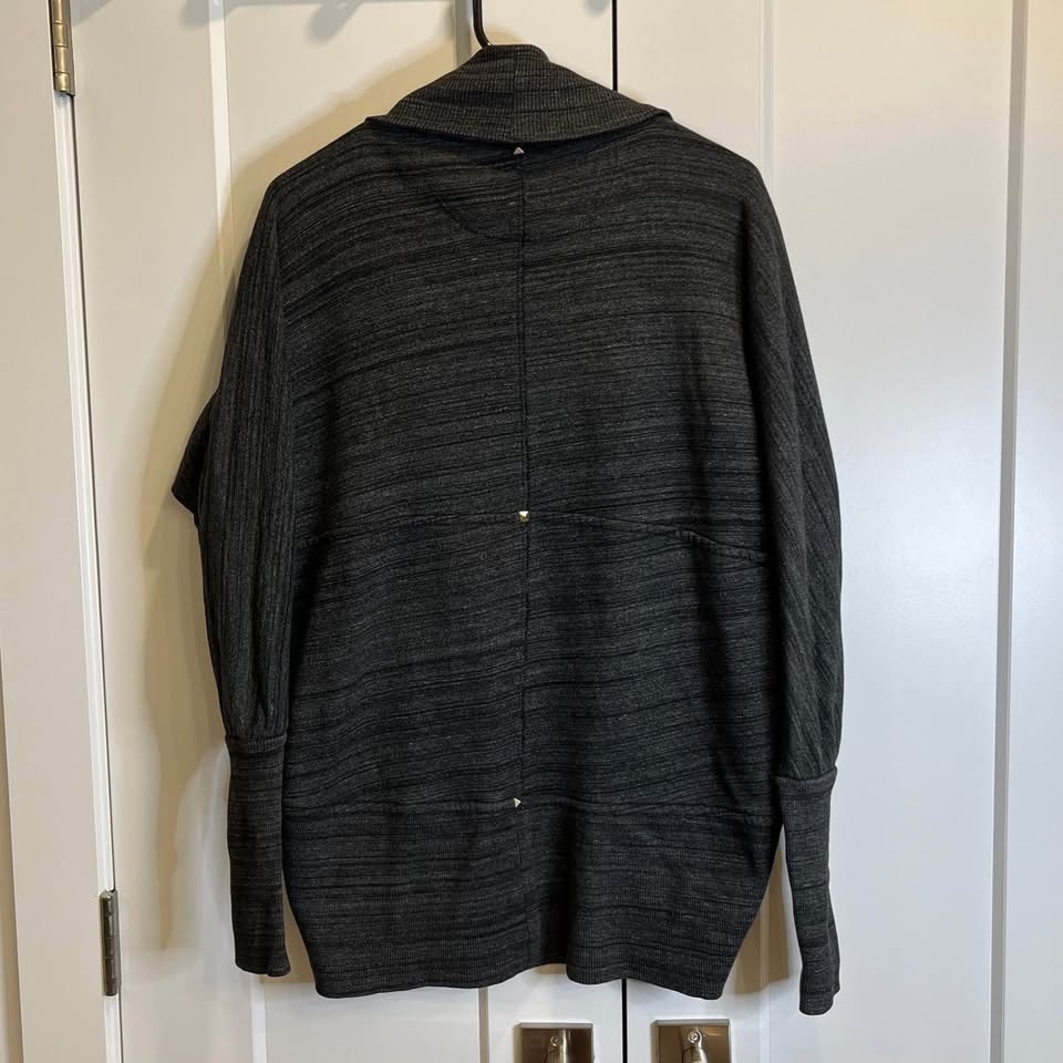Wilfred Free Cardigan Heather Charcoal Grey - Size XS - photo 2
