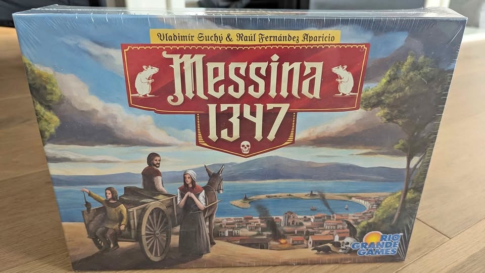 Messina 1347 Board Game, Unopened
