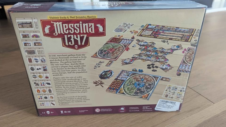 Messina 1347 Board Game, Unopened - photo 2