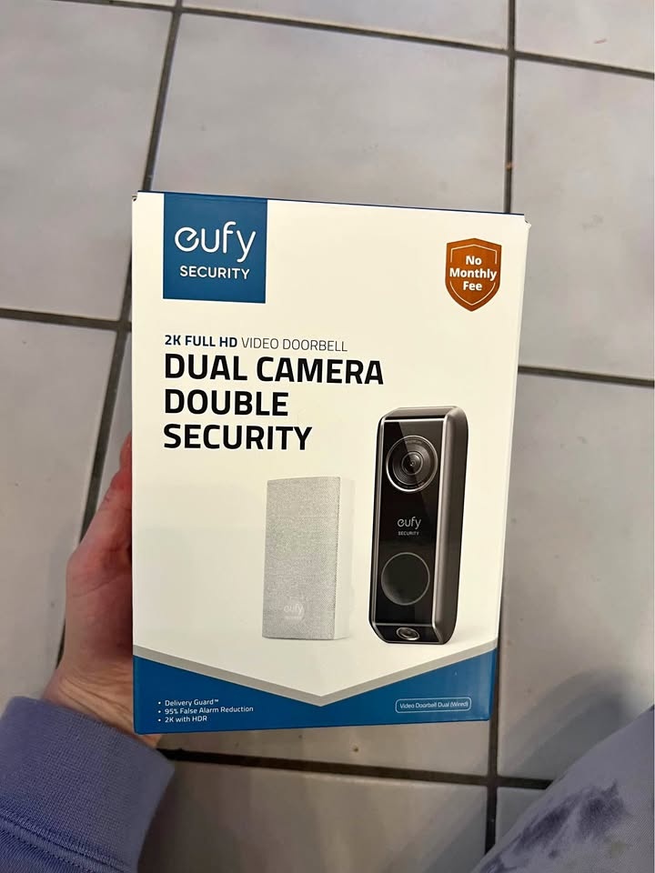 Eufy Dual Camera Video Doorbell (Wired) S330