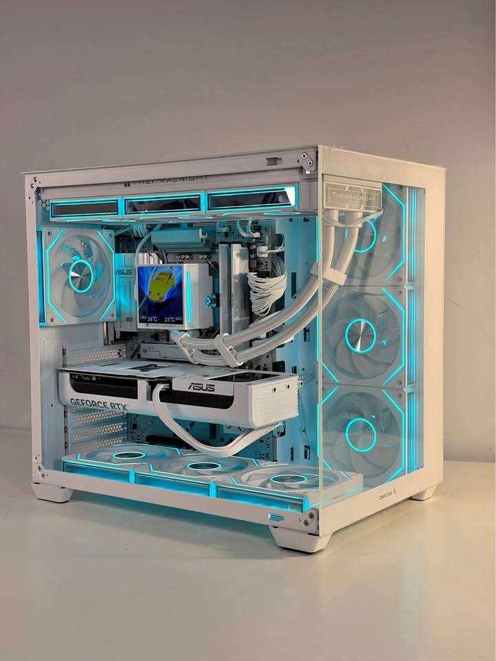 White RTX 5070 | 7800X3D | 32GB DDR5 | 2TB SSD Gaming PC