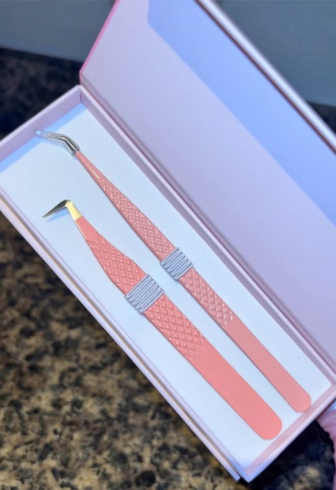 Premium Lash Tweezers for Lash Extensions