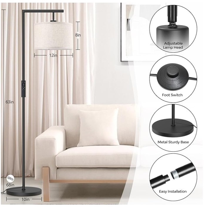 BRAND NEW Floor Lamps with Remote Control - photo 4