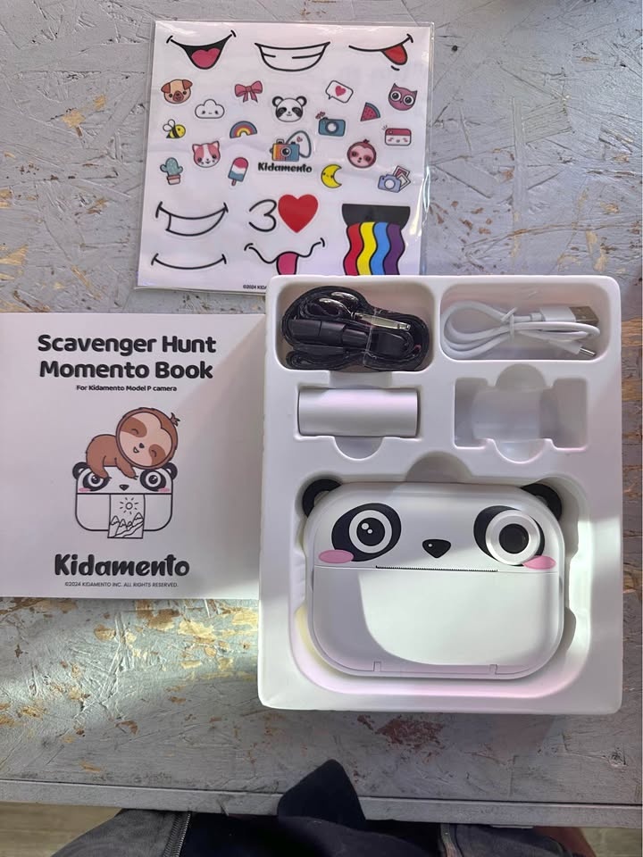 Instant Print Digital Camera - Koko the Panda