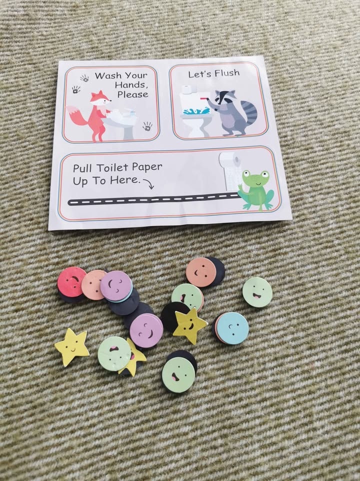Potty Training Chart with Magnets - photo 2