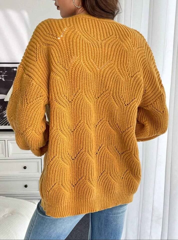 Women’s Loose Knit Cardigan Size M - photo 4