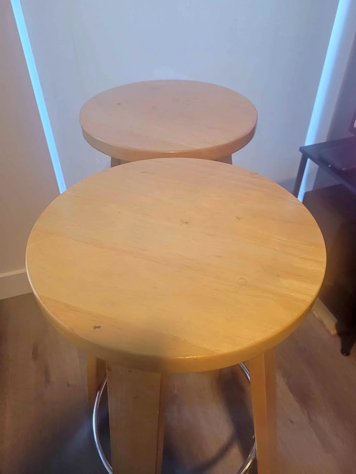 Wooden Bar Stools