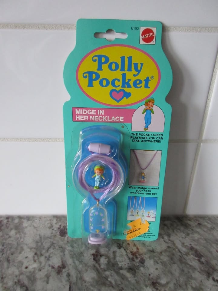 New Polly Pocket "Midge in her necklace" (1990s) - photo 2
