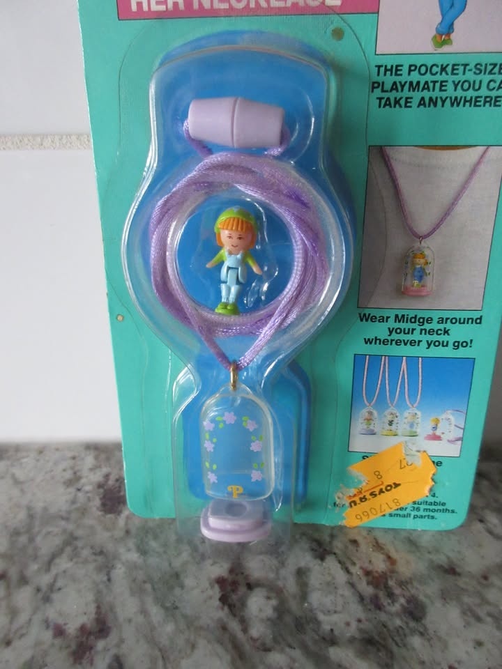 New Polly Pocket "Midge in her necklace" (1990s) - photo 3