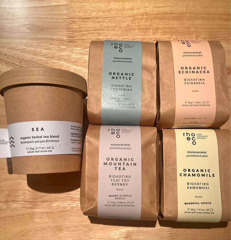 Organic Natural Herbal Teas
