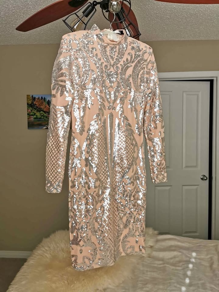 Stunning Sequin Dress Size Small