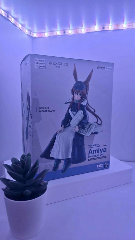 Arknights Amiya Newsgirl Noodle Stopper Figure