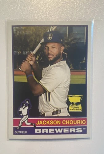 2025 Topps Heritage Jackson Chourio Alternate Cartoon Variation