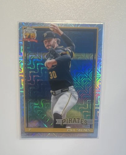 2026 Topps Paul Skenes Silver Pack 1991 Chrome