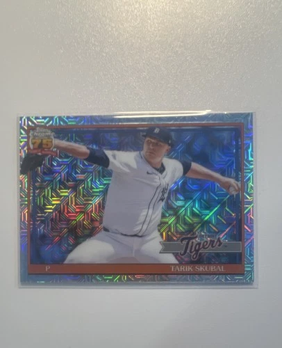 2026 Topps Tarik Skubal #91C-24 Silver Pack Mojo Refractor Tiger