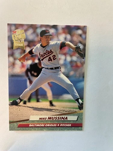 1992 Fleer Mike Mussina RC #9 *HOF*
