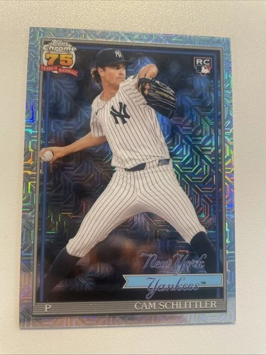 2026 Topps Series 1 Cam Schlittler Chrome MOJO #91C-94 Yankees R