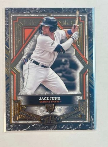 2025 Topps Tier One Jace Jung Bronze Foil #87 Tigers ROOKIE