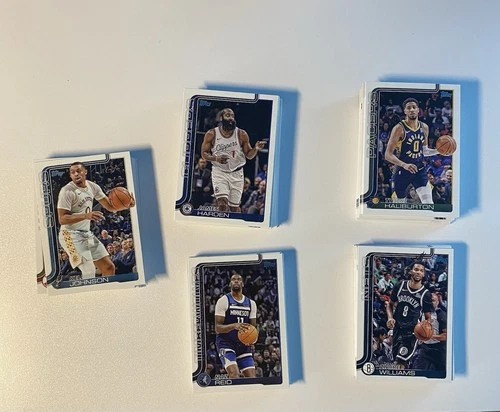 2025-26 Topps Basketball Cards (157/300) No Doubles