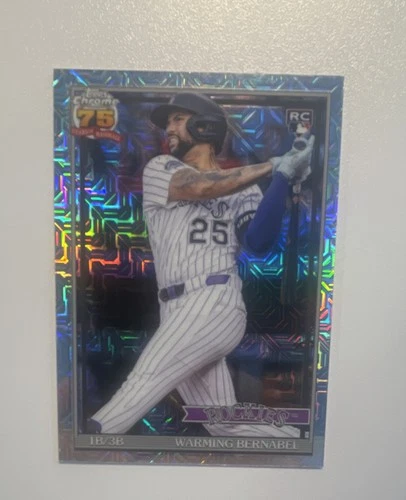 2026 Topps Series 1 91C-21 Warming Bernabel RC Chrome