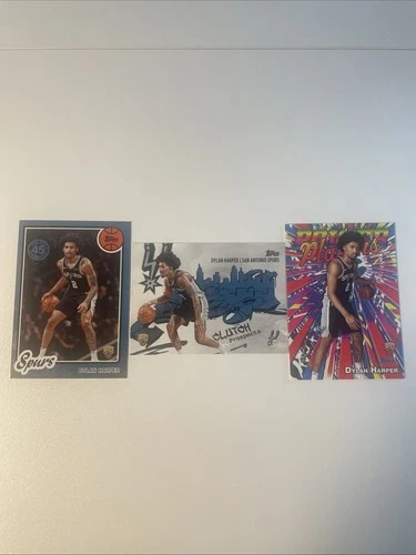 Dylan Harper RC Lot (3 cards)