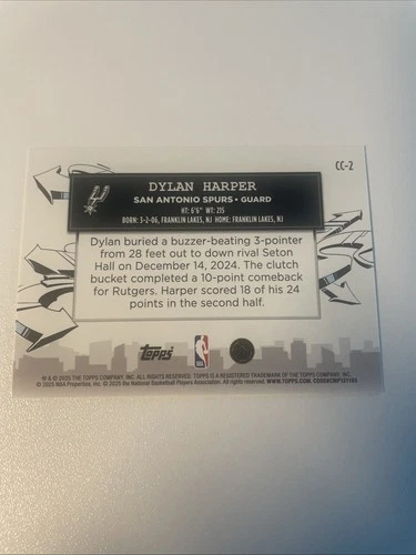 Dylan Harper RC Lot (3 cards) - photo 5