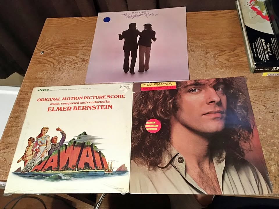 Lot of 3 Sealed 12" Records: Frampton, Seals & Crofts, Bernstein