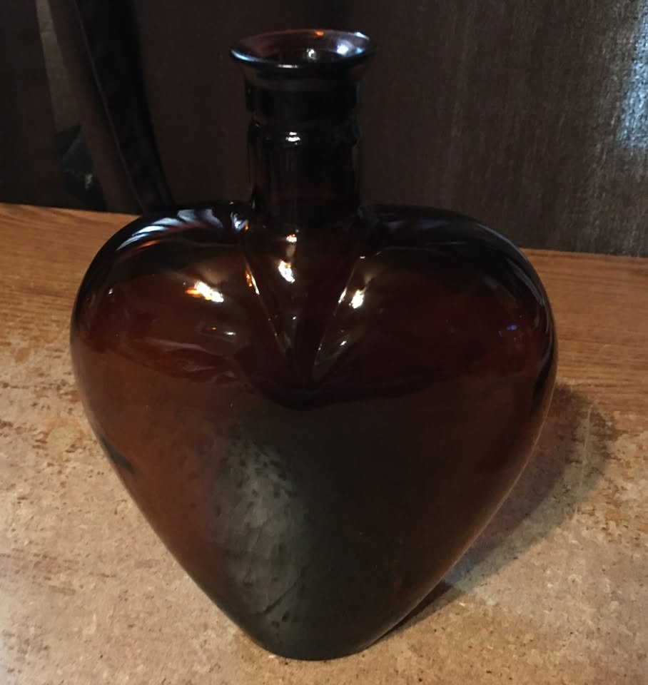 PAUL MASSON AMBER BOTTLE HEART-SHAPED #4600 - photo 2
