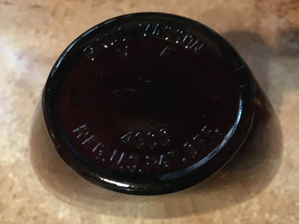 PAUL MASSON AMBER BOTTLE HEART-SHAPED #4600 - photo 3