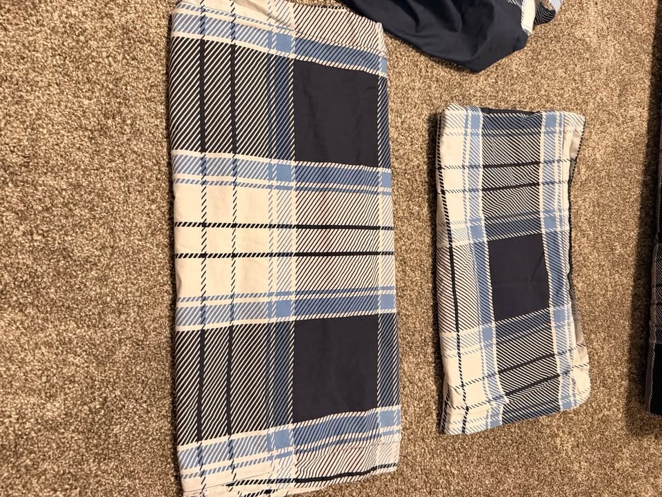 Pendleton 3-Piece King Comforter Set – Blue Plaid - photo 3