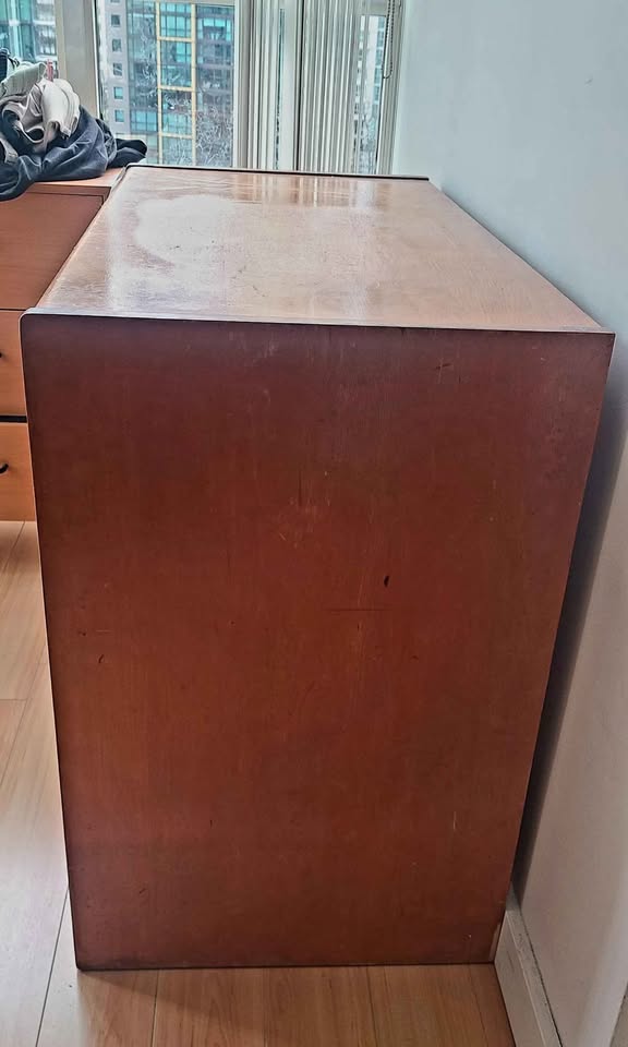 Vintage Wooden Desk with seven Drawers - photo 3