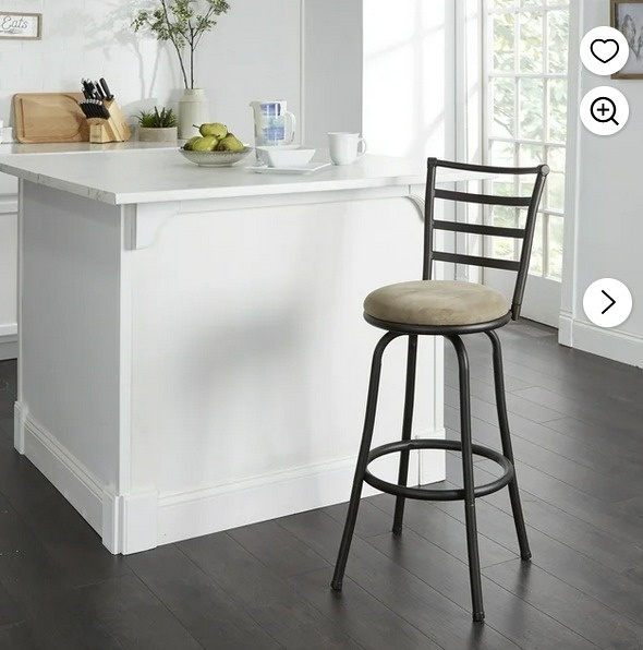 2 Walmart Bar Stool Height Chairs - photo 4