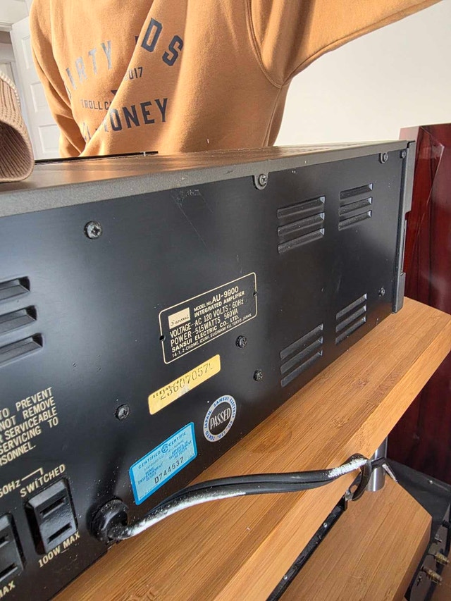Sansui AU 9900 Integrated Amplifier - photo 5