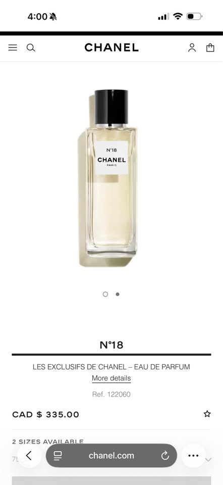 Chanel No.18 75ml Eau de Parfum - photo 4