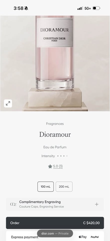 Christian Dior Dioramour 125ML - photo 3
