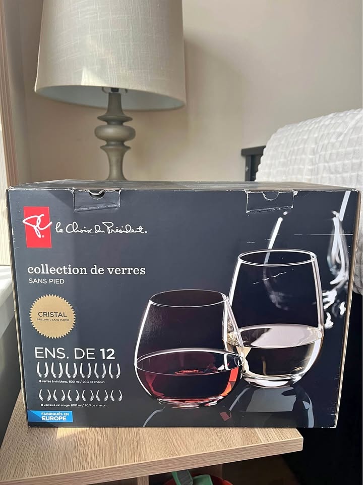 Wine Glasses - 6 Stemless