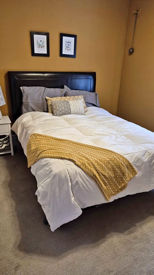 Double Bed Frame & Headboard