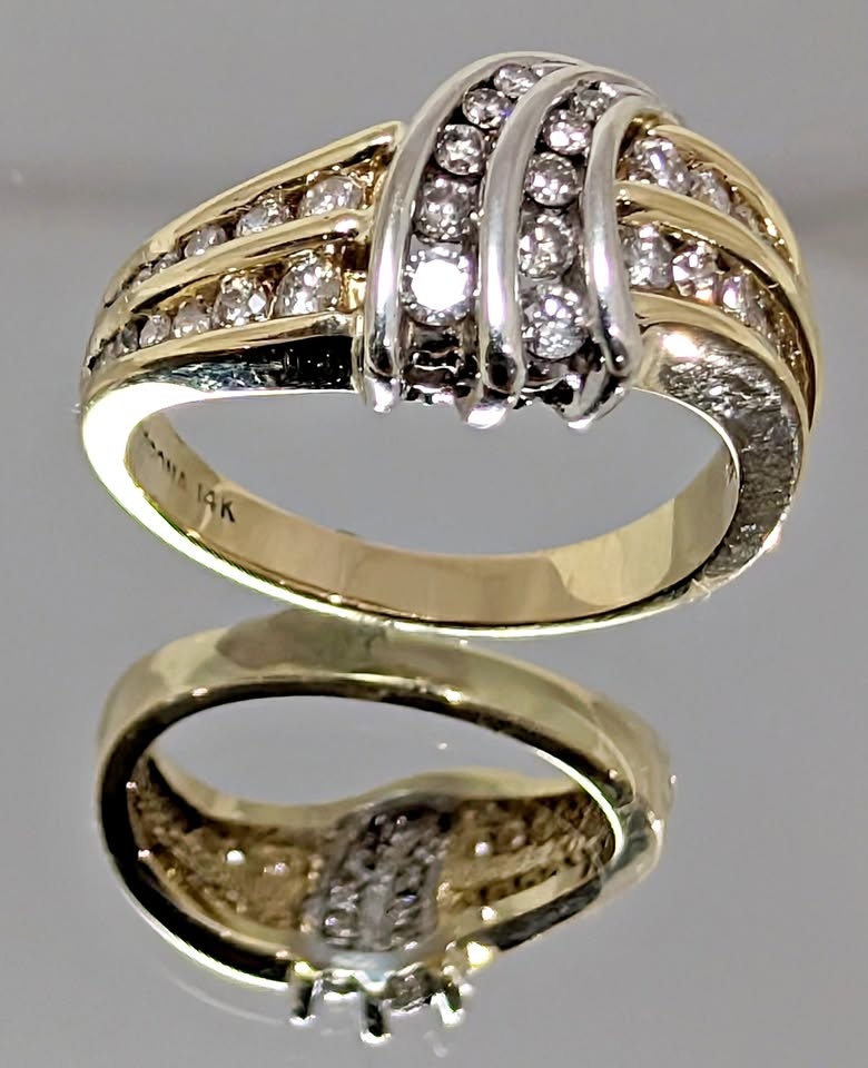 14K Cocktail Ring
