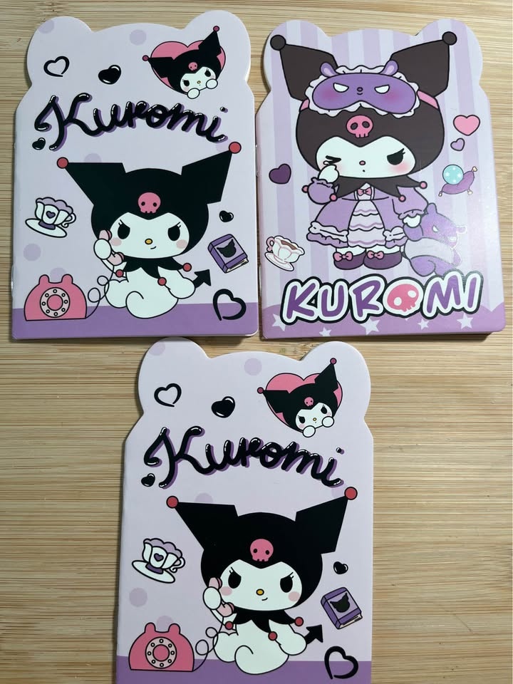 6pcs Sanrio Notebooks (Kuromi, Melody, Cinnamoroll, etc.) - photo 5