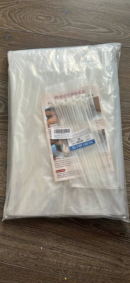 Turkey Shrink Bags, Poultry Shrink Bags, 30 Pack (16x30 inches)